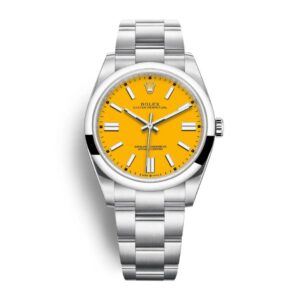 롤렉스 오이스터퍼페츄얼 41mm 124300 Full 904L Yellow Dial[CLEAN]