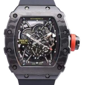 리차드밀 RM35-02 44.5mm Carbon Fiber Rubber Strap Dial[SONIC]