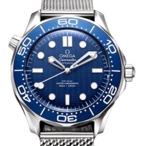 오메가 씨마스터 Diver 300M 42mm 210.30.42.20.03.002 Full Steel Strap Blue Dial[VS]