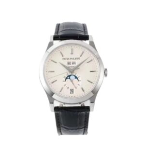 파텍필립 애뉴얼 캘린더 38mm 5396G-011 White Gold Leather Strap Silver Dial[PPF]