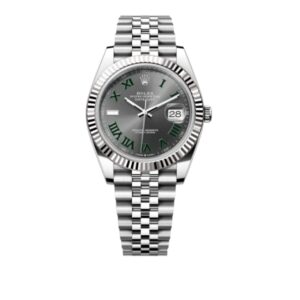 롤렉스 데이저스트 36mm 126234-0045 Wimbledon Full 904L Roman Number Grey Dial Jubilee[VS]