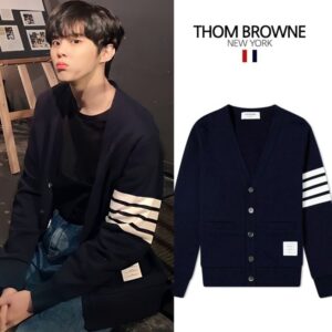 [국내배송]톰브라운 클래식 사선완장 커플 가디건