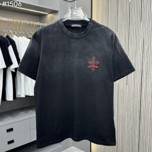 [국내배송]크롬하츠 트리플 레드 크로스 워싱 티셔츠