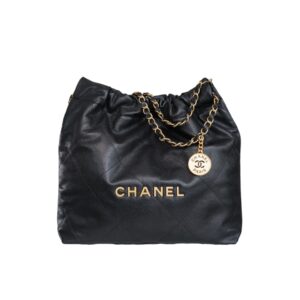 [프리미엄/해외배송]샤넬 22백 스몰 핸드백(블랙/금장/캐비어)