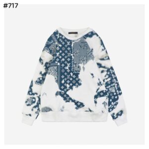 [국내배송]루이비통 24FW 캐슈플라워 루즈핏 라운드 맨투맨 남여공용