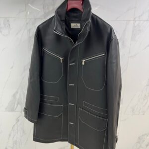 [국내배송]에르메스 남성 램스킨 미디 롱코트