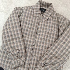 [국내배송]웰던 체크 누빔자켓