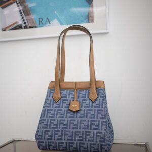 [국내배송]펜디 [FENDI] 수입고급 펜디 Origami 오리가미 숄더 백 블루 데님