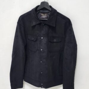 [국내배송]로로피아나 스웨이드 보머 자켓 [고급]