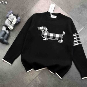 [국내배송]톰브라운 사선완장 헥터 자카드 니트