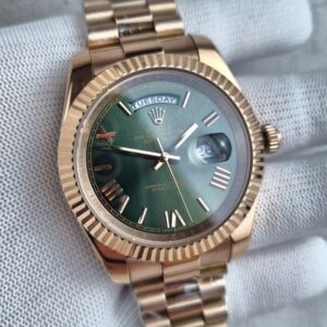 [국내배송]로렉스 데이데이트 올리브그린 로마