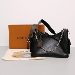 [국내배송]루이비통 캐리올 다크 레더 숄더백