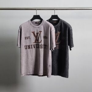 [국내배송]루이비통 모노 유니버시티 피그먼트 반팔티