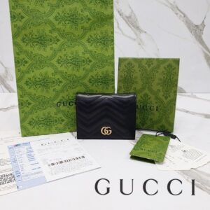 [국내배송]구찌 GG 마몬트 카드 반지갑