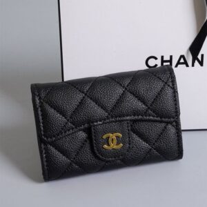 [국내배송]샤넬 클래식 케비어 플랩 반지갑