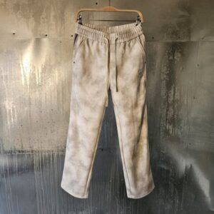 [국내배송]미우미우 로고 타이다이 팬츠