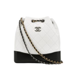 [프리미엄/해외배송]샤넬 가브리엘 백팩 스몰(화이트/빈티지 카프스킨)