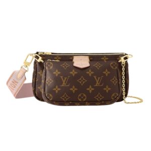 [프리미엄/해외배송]루이비통 멀티 포쉐트 악세수아 모노그램(로즈 클레르)