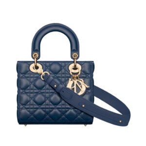 [탑티어/해외배송]디올 레이디 디올 ABC 스몰 백(딥 오션 블루/까나쥬/램스킨)