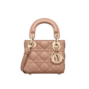 [탑티어/해외배송]디올 레이디 디올 마이크로 백(블러쉬/까나쥬/램스킨)