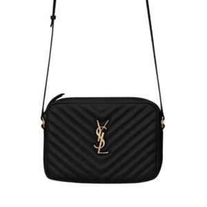 [프리미엄/해외배송]생로랑 루 카메라백(블랙/금장)