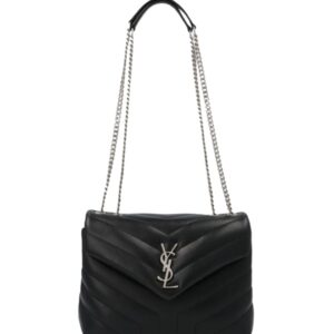 [프리미엄/해외배송]생로랑 루루 스몰(블랙/은장)