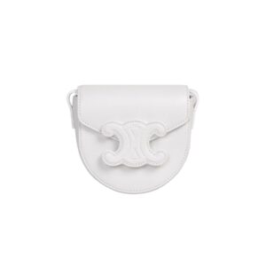 [프리미엄/해외배송]셀린느 퀴르 트리옹프 베사체 미니(화이트)