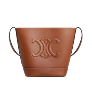 [프리미엄/해외배송]셀린느 퀴르 트리옹프 버킷백 스몰(탠)