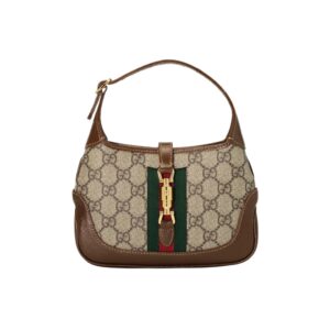 [프리미엄/해외배송]구찌 재키 1961 미니 호보백(GG수프림/브라운)