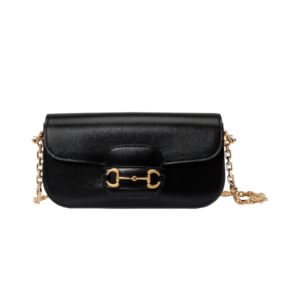 [프리미엄/해외배송]구찌 홀스빗 1955 체인 스몰 숄더백(블랙)