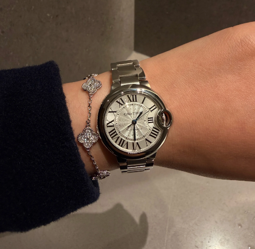 까르띠에 발롱블루 33mm