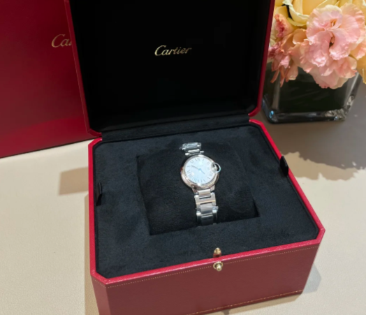 까르띠에 발롱블루 33mm