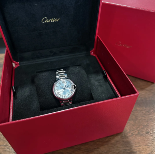 까르띠에 발롱블루 33mm